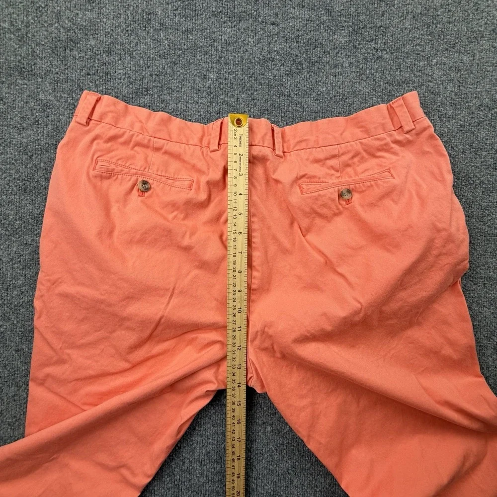 Vineyard Vines Salmon Chino‎ Pants Men 40x34 Stretch Cotton Preppy